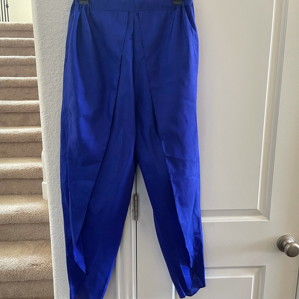 Pakistani/Indian silk tulip pants size S/M. New